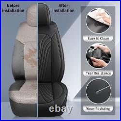 Waterproof Car Seat Covers Full Set Protector Cushion For Nissan Rogue 2010-2023